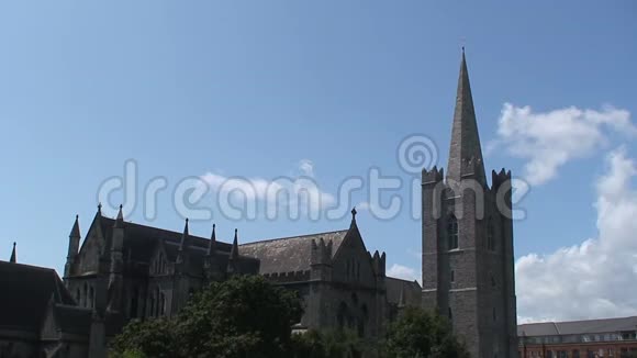 圣帕特里克大教堂爱尔兰都柏林视频的预览图