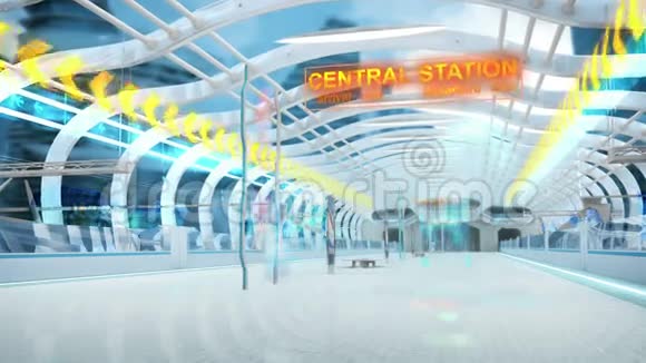 未来的地铁视频的预览图