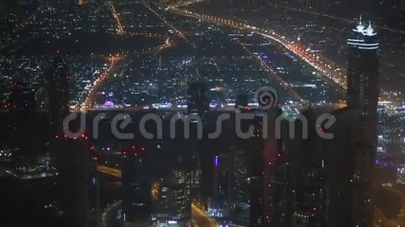 迪拜高地之夜视频的预览图