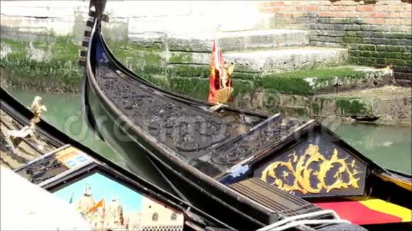 威尼斯的贡多拉斯视频的预览图