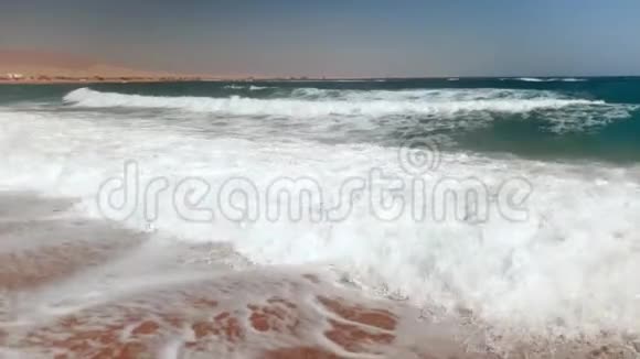 风天海面高浪4k视频视频的预览图