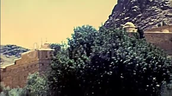西奈圣凯瑟琳修道院的墙壁视频的预览图
