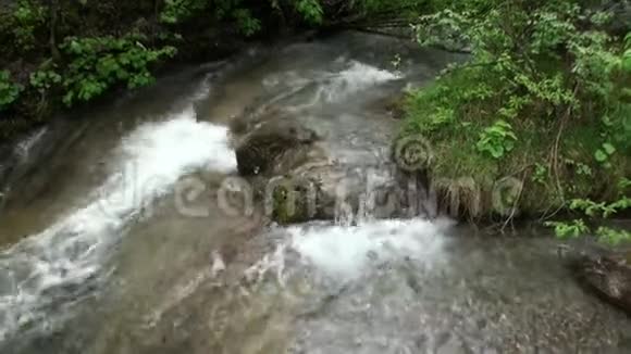 奥地利纳斯雷思的费尔帕斯安静的山河视频的预览图