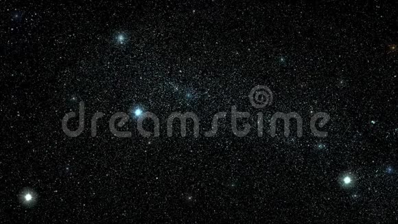 动画抽象星空背景视频的预览图