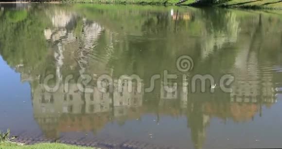 多瑙河畔的西格马林根城堡视频的预览图