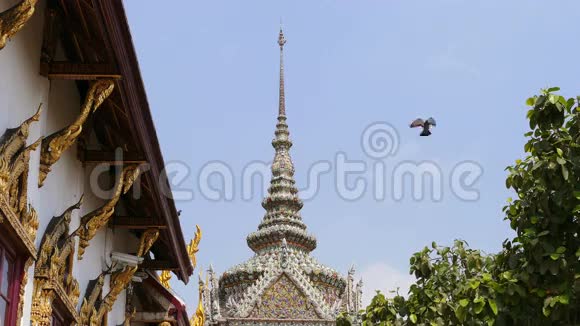 曼谷泰国瓦宫大佛寺视频的预览图
