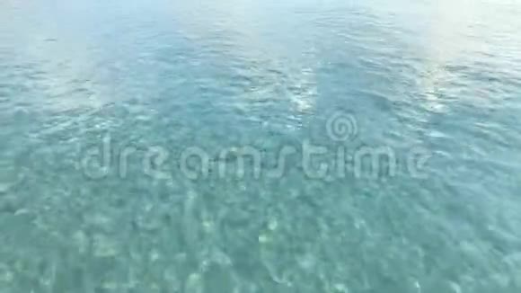 马略卡海水阳光明媚的夏日西班牙普拉亚德穆罗视频的预览图