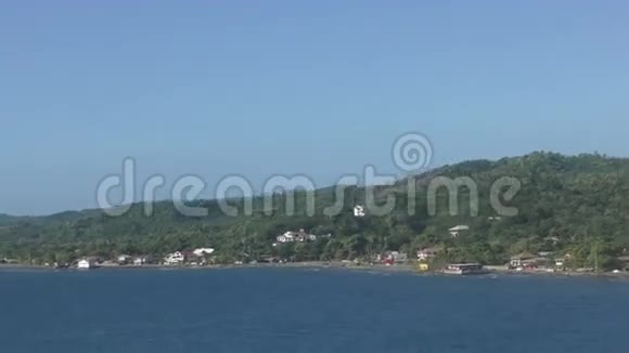 罗坦洪都拉斯风景视频的预览图