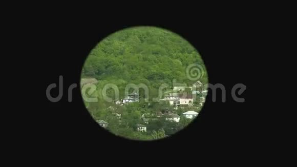 望远镜山和村庄视频的预览图