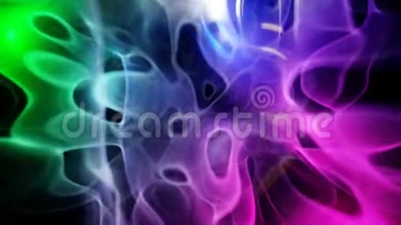 彩色烟雾动画视频的预览图