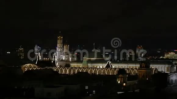 夜晚城市全景视频的预览图