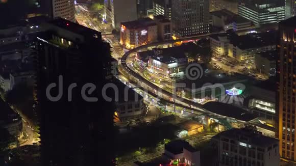 吉隆坡的夜景视频的预览图