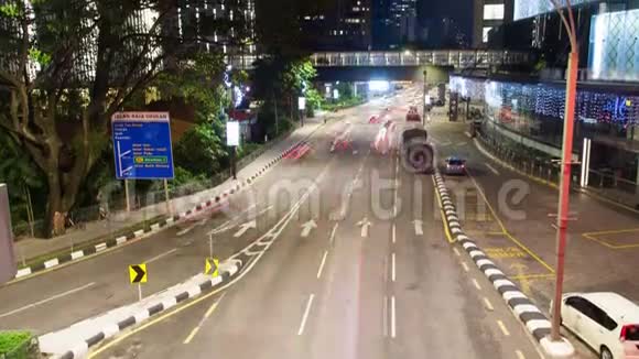 吉隆坡夜间交通延误视频的预览图
