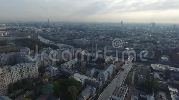 莫斯科历史中心的空中全景视频的预览图
