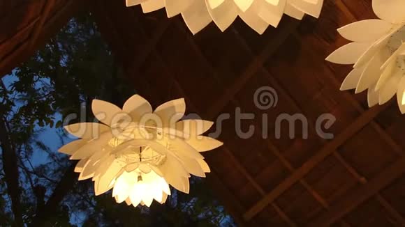 泰国风格的乡村灯视频的预览图