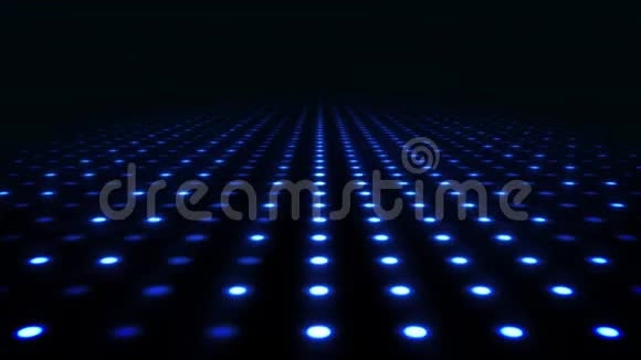 抽象数字LED灯技术视频的预览图