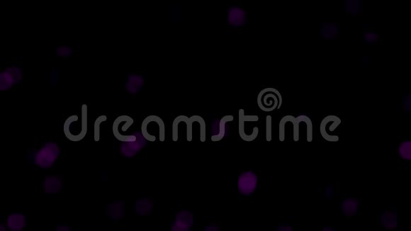抽象紫色颗粒模糊浮起视频的预览图