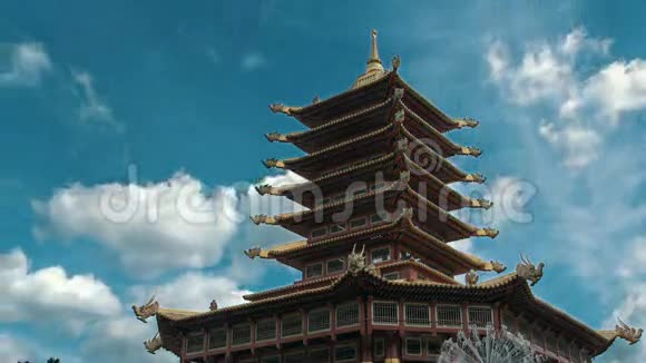 城市中的中国建筑视频的预览图