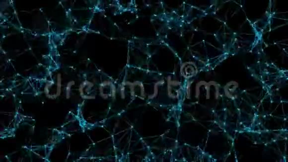 网络技术背景数字线路连接视频的预览图