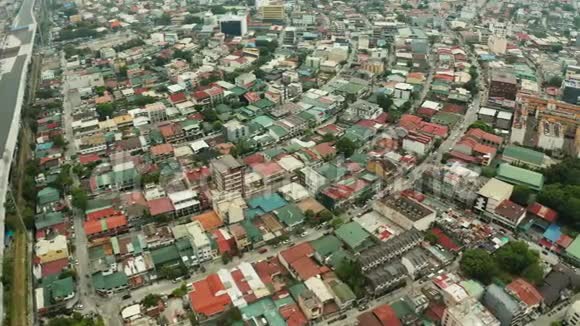 马尼拉菲律宾首都顶景视频的预览图