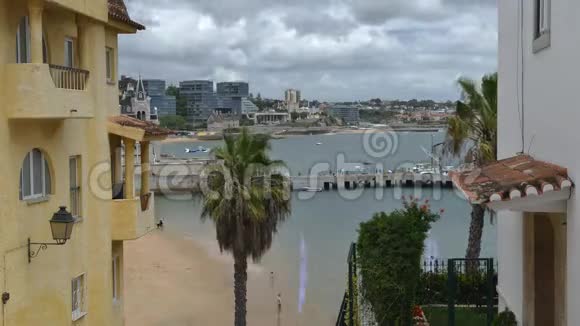 卡斯卡斯葡萄牙海滩时间视频的预览图