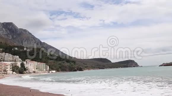 亚得里亚海风暴和海岸范围视频的预览图