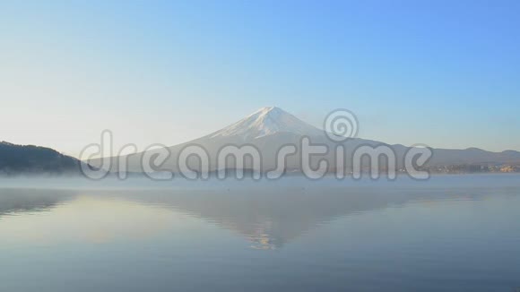 富士山天梯上午在日本高秋子观水视频的预览图