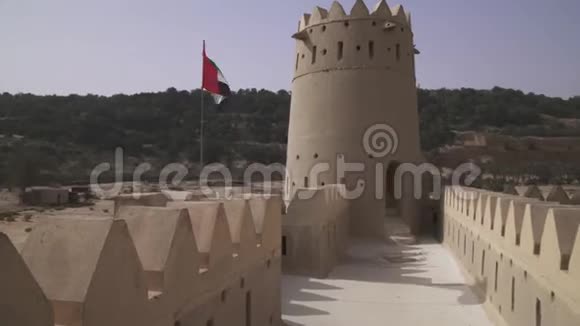 阿拉伯联合酋长国利瓦沙漠古堡股票录像视频的预览图