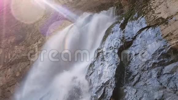 哥格瀑布阿布哈兹南高加索地区视频的预览图
