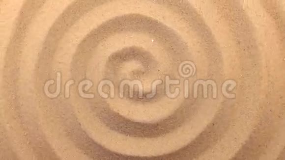以螺旋的形式旋转沙子很漂亮的灯光效果视频的预览图