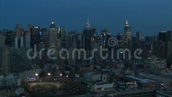 曼哈顿中城纽约黎明航空公司视频的预览图