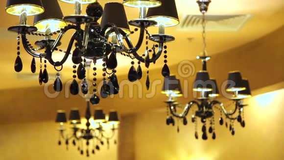 餐厅照明设计餐厅的室内设计视频的预览图