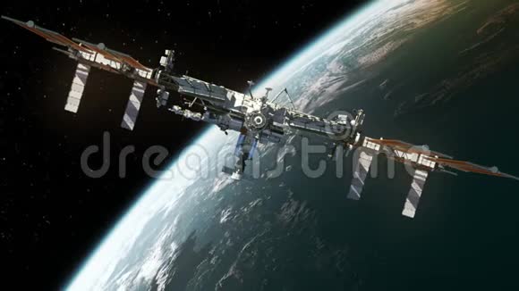 国际空间站轨道地球视频的预览图