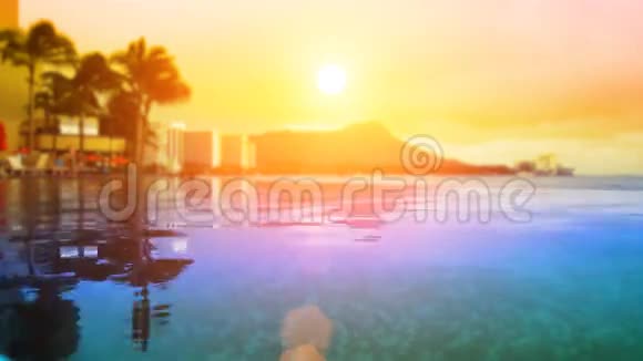 热带海滩度假乐园视频的预览图
