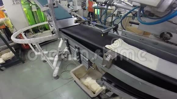 纺织工业中的传送带视频的预览图
