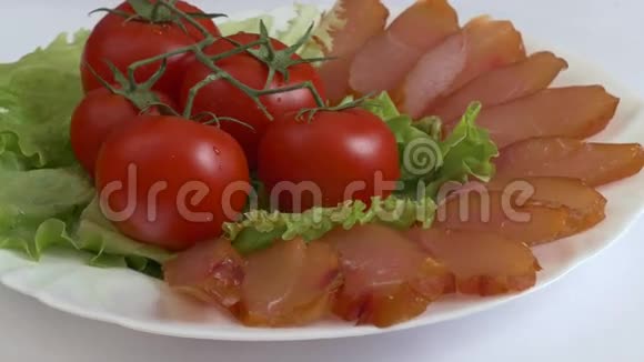 鸡肉和番茄的卡帕奇奥视频的预览图