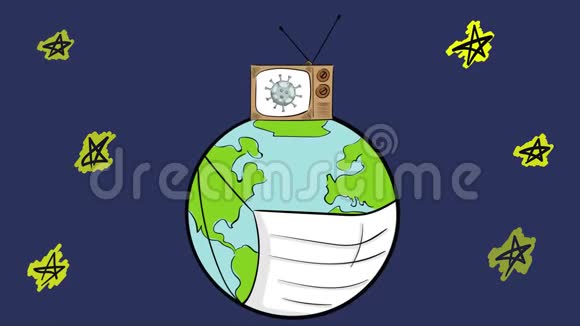 地球呼吸和电视节目之夜视频的预览图
