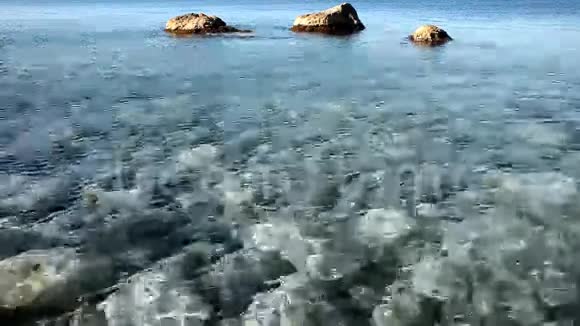 海水荡漾视频的预览图