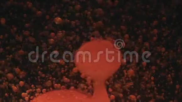 熔岩灯大型抽象液体运动变化视频的预览图