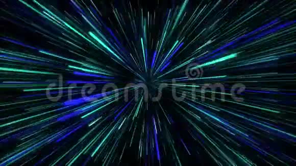 摘要隧道速度光星背景动态技术概念视频的预览图