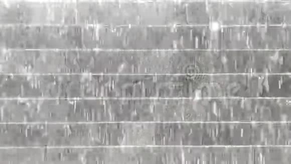 喷泉瀑布与瀑布暹罗视频的预览图