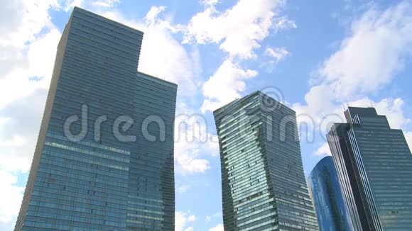 哈萨克斯坦共和国首都现代建筑城市景观视频的预览图