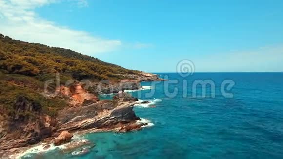 希腊岛斯科普里罗斯北岸视频的预览图