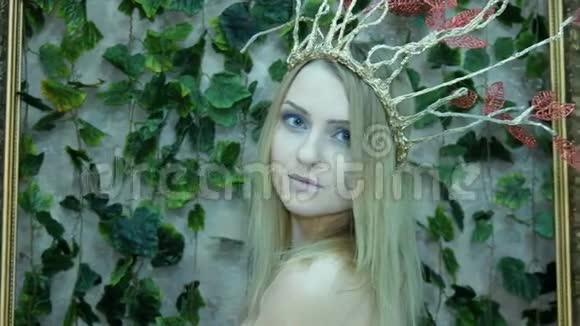 精灵公主模型的肖像视频的预览图