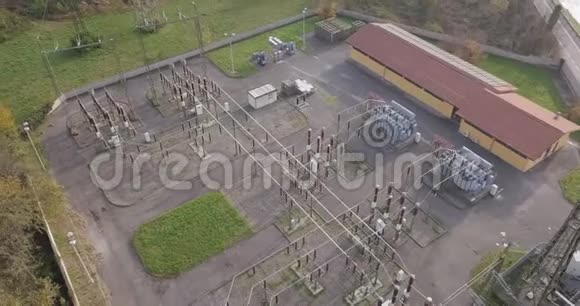 发电厂空中景观视频的预览图
