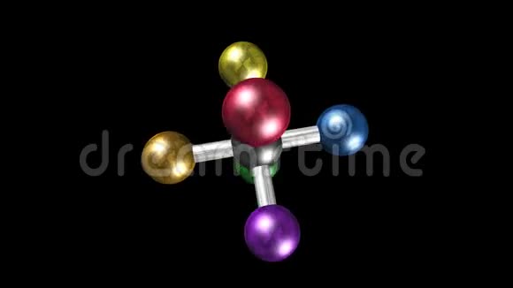 分子背景动画视频的预览图