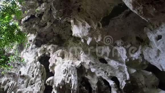 石灰岩岩外组暗入洞天然铸造视频的预览图