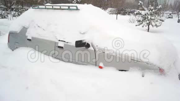 大雪后乘用车视频的预览图