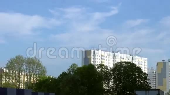 俄罗斯高层办公楼和住宅区视频的预览图