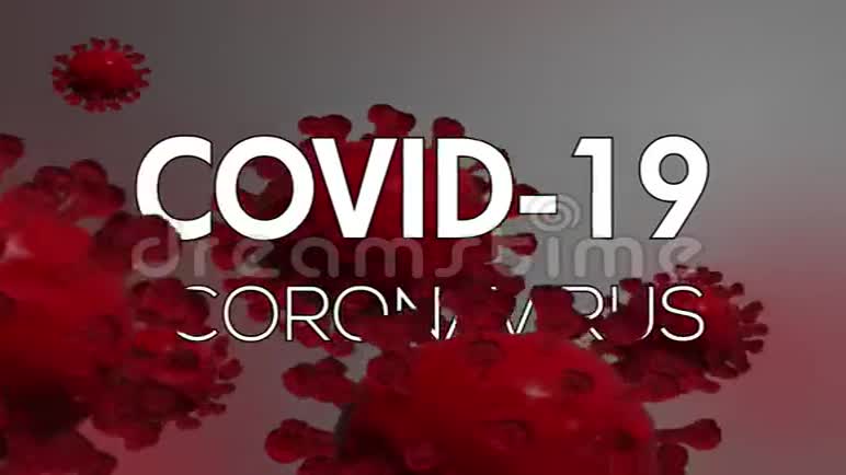 Corona病毒COVID19冠状病毒大流行文本nCOV2019视频的预览图